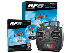 FUTABA製RealFlight 8 インターリンクエディション 送信機型USBコントローラー付属 【販売終了】