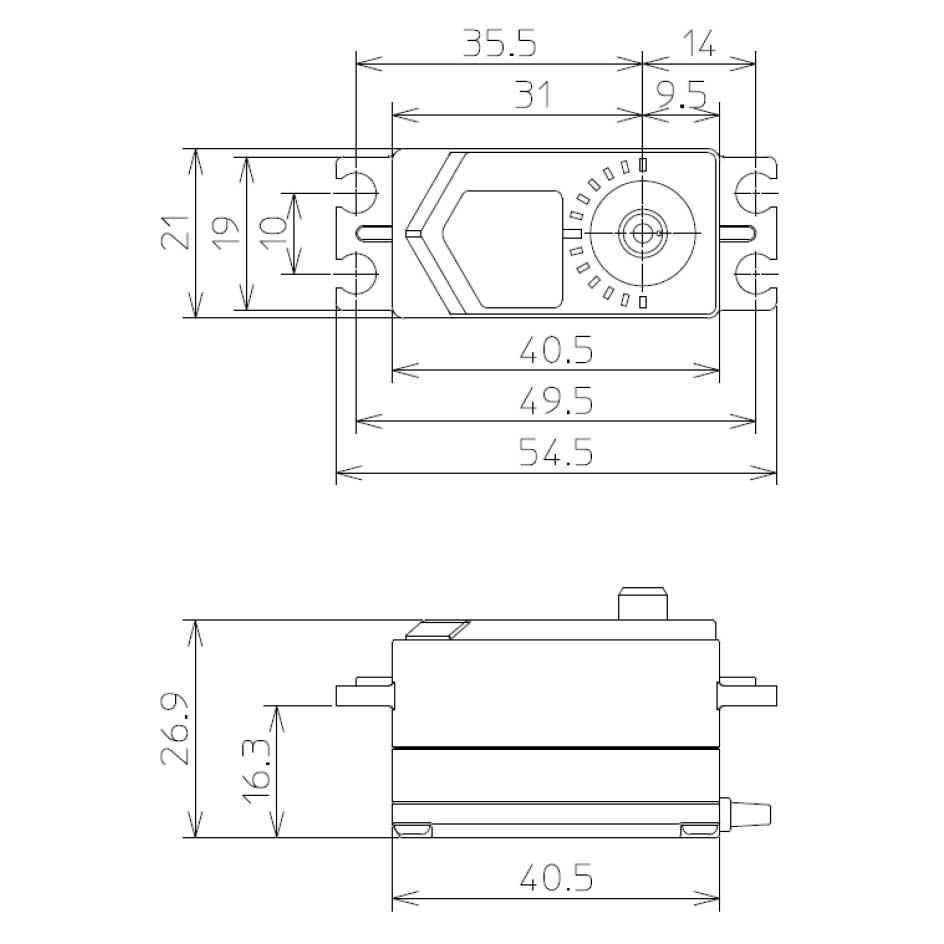 FUTABA HPS-A701 サーボ