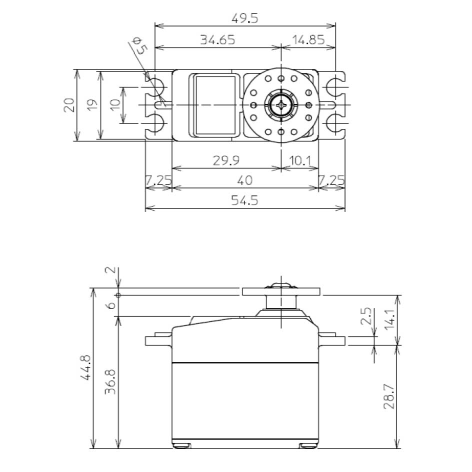 Futaba BLS175SV サーボ Amazon | Futaba BLS175SV S.Bus2 高ボルト 高トルクプログラム